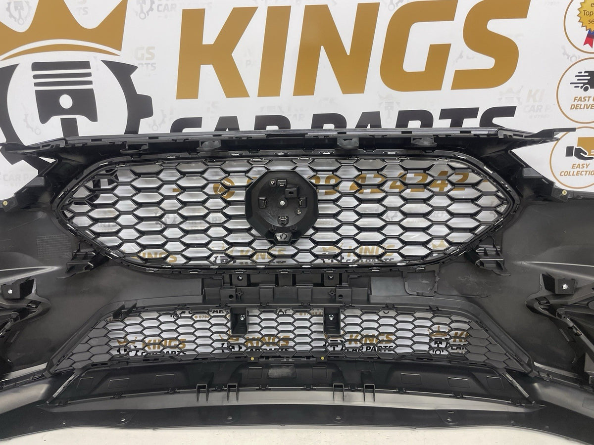 MG ZS 2020-2025 Complete Front Bumper with Grilles Black 5pbc New Supply & Fit