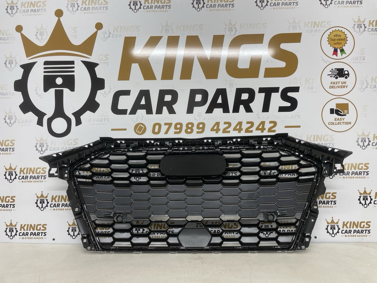 AUDI A3 8Y 2021 - 2024 FRONT BUMPER GRILL BLACK LINE 8Y0853651ERN4 WITH PDC