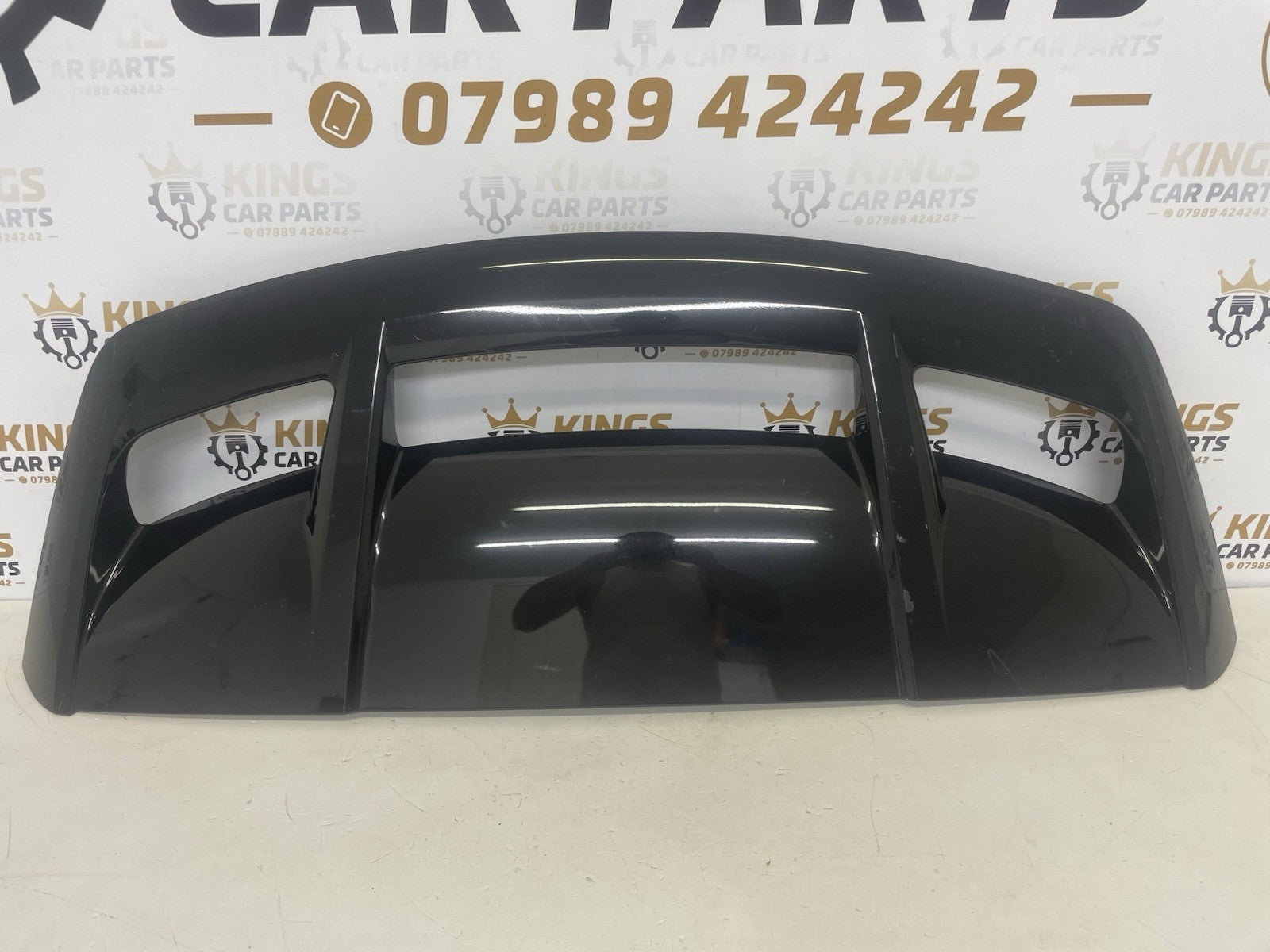 TOYOTA CHR C-HR REAR TAILGATE Boot Lid Spoiler 16-22 Metallic Black 76085-F4010