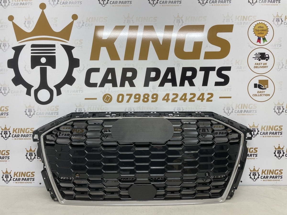 AUDI A3 8Y 2021 - 2024 FRONT BUMPER GRILL BLACK LINE 8Y0853651ERN4 WITH PDC