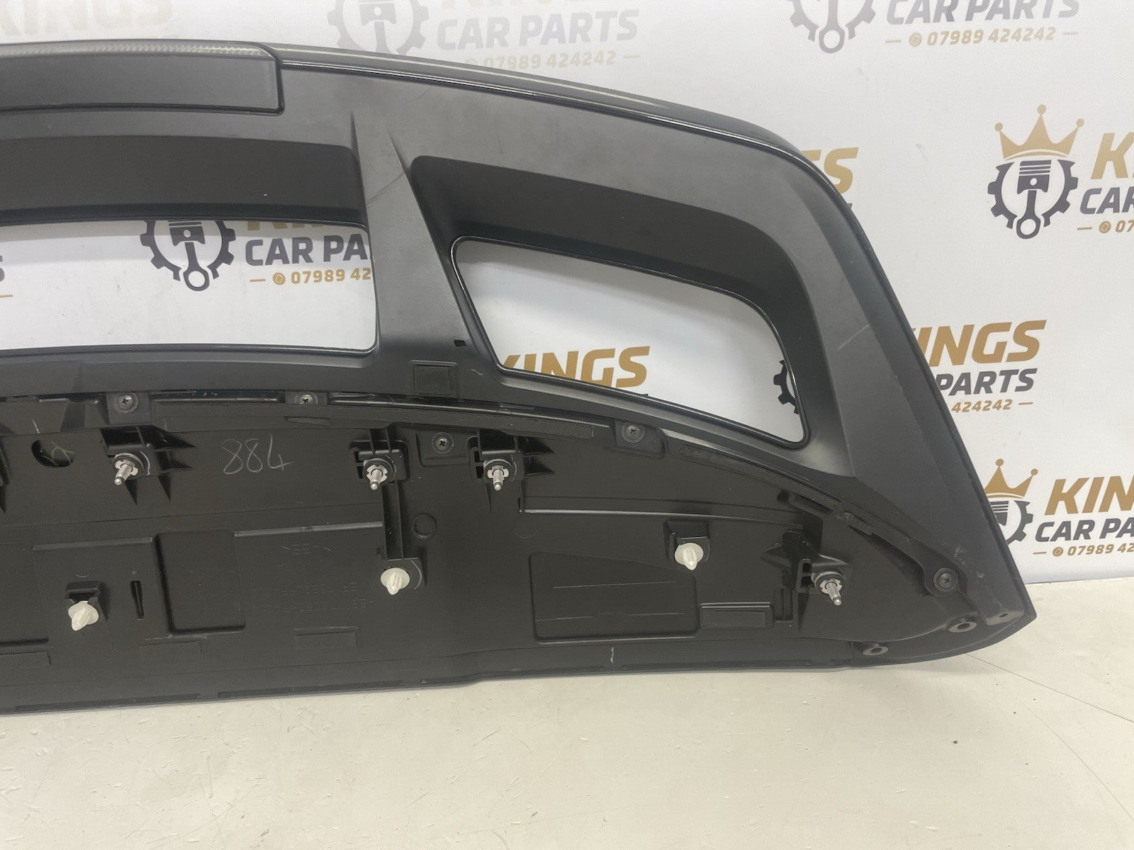 TOYOTA CHR C-HR REAR TAILGATE Boot Lid Spoiler 16-22 Metallic Black 76085-F4010