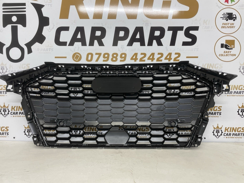 AUDI A3 8Y 2021 - 2024 FRONT BUMPER GRILL BLACK LINE 8Y0853651ERN4 WITH PDC