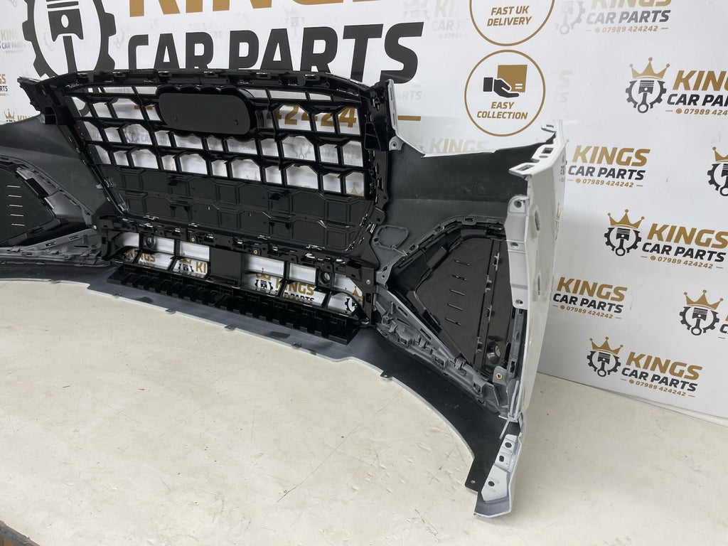 2021-2025 AUDI Q2 COMPLETE BUMPER FRONT WHITE (LSR9)+ SENSOR HOLE
